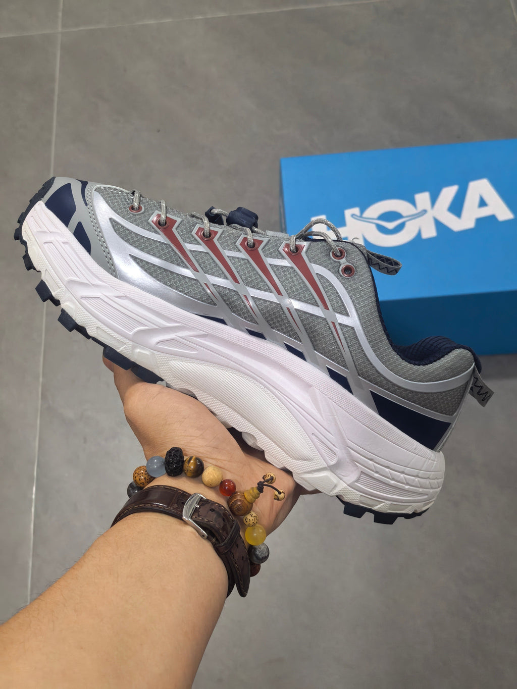 HK® Mafate Speed – Midnight Storm Trail Runners