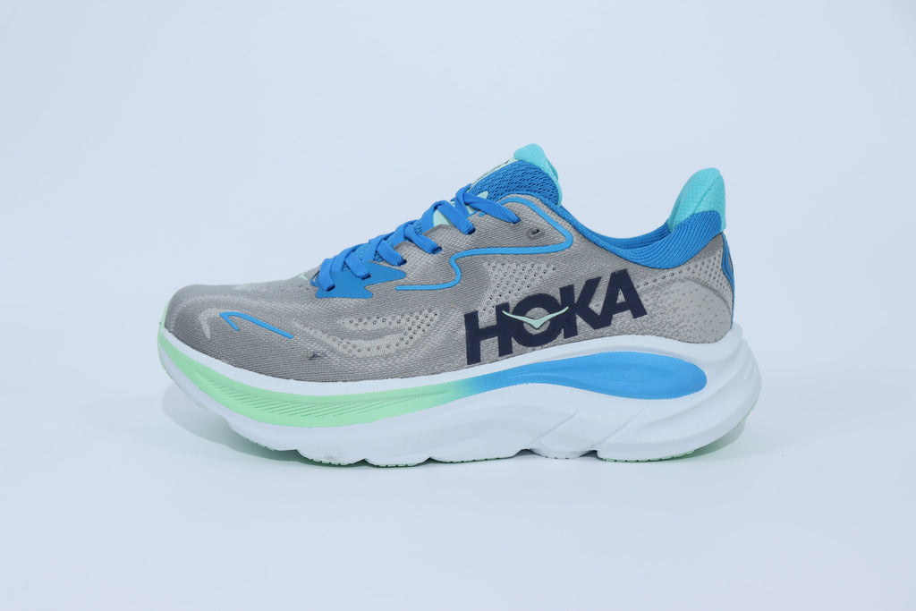 Clifton 10 - HK Unisex Sneakers - Grey Mint