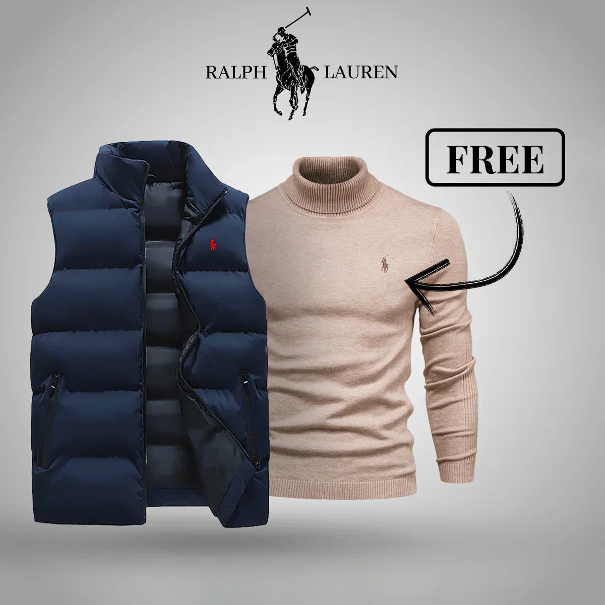 RL Vest + Free Sweater (Flaireve)