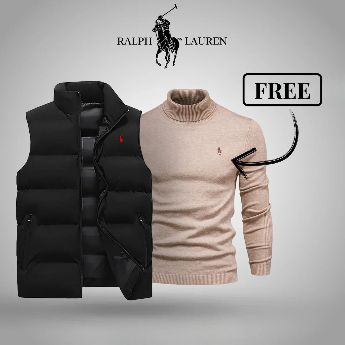 RL Vest + Free Sweater (Flaireve)