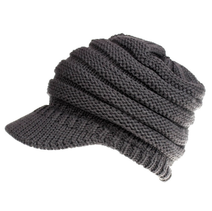 Women's Soft Knit Ponytail Beanie