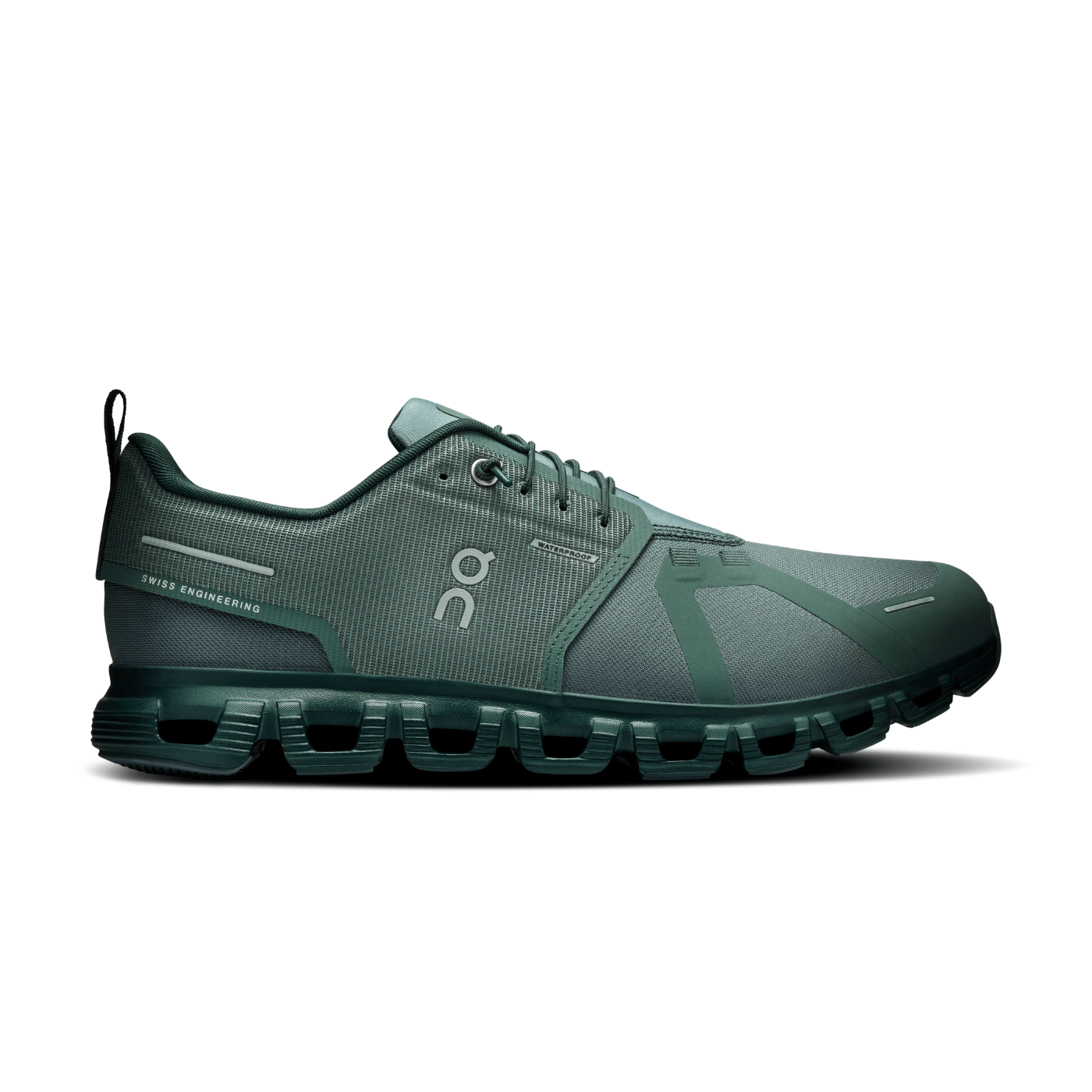 On Running Cloud 6 Waterproof Olive Evergreen