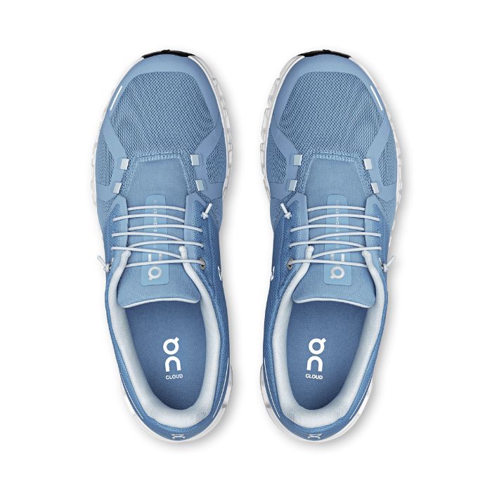 On Running Cloud 6 Chambray White