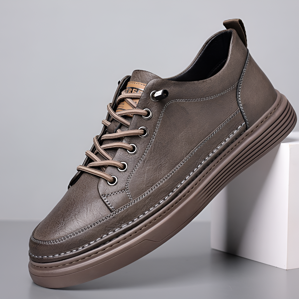 Flaireve - Men's Casual Leather Sneakers
