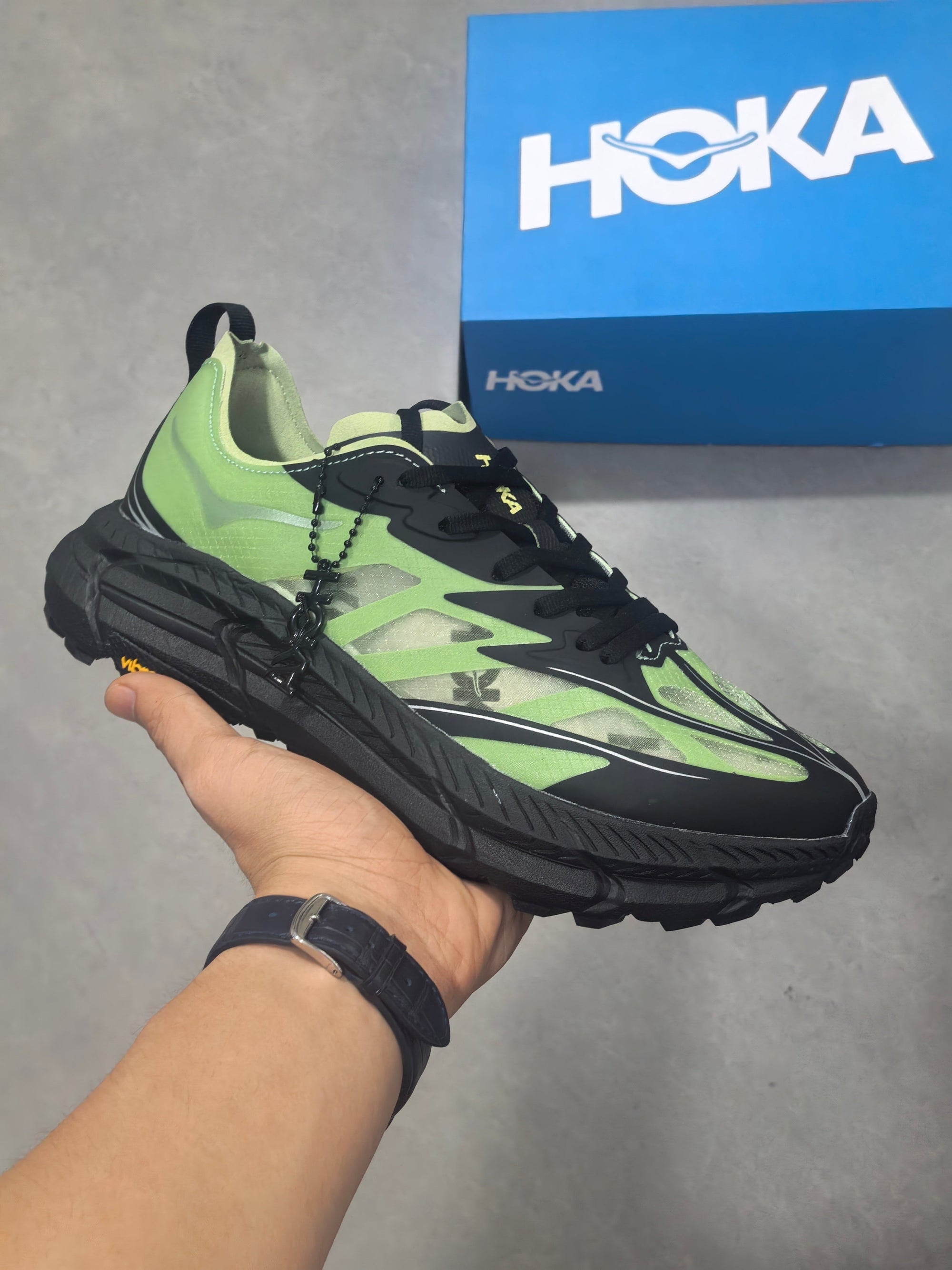 HK® Mafate Speed 2 – Lime Volt Trail Runners