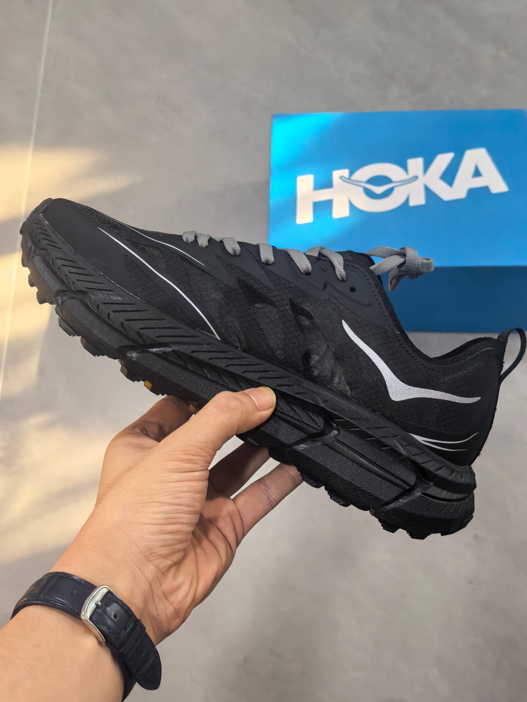 HK® Mafate Speed 2 – Stealth Black Trail Runners