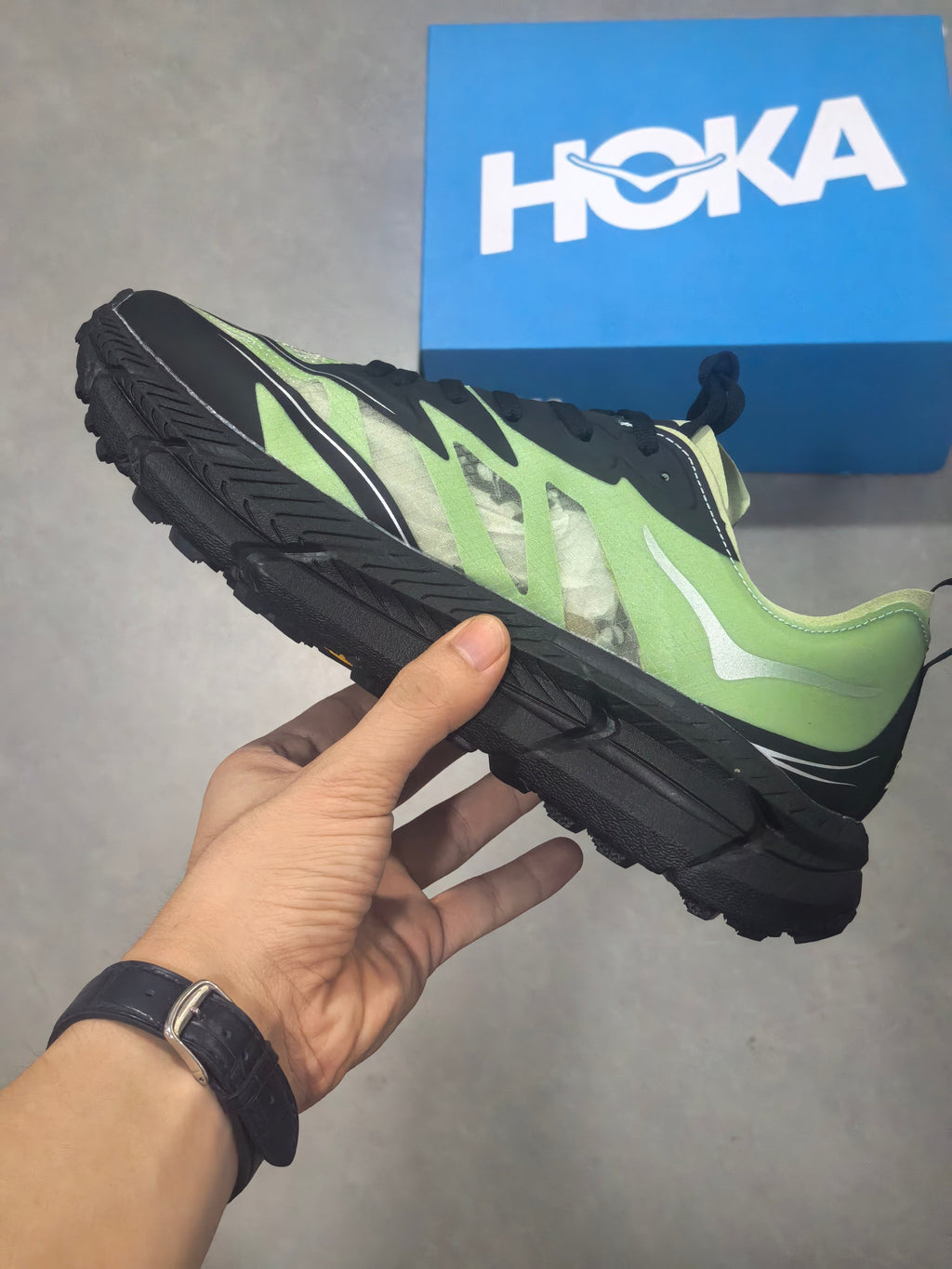 HK® Mafate Speed 2 – Lime Volt Trail Runners