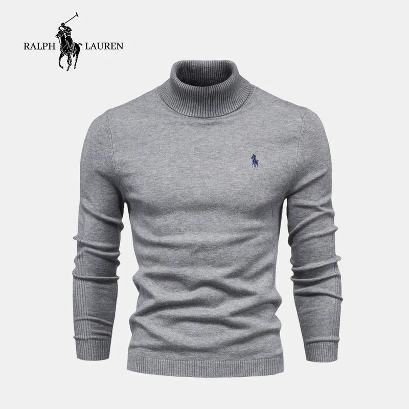 Elegant Men's Turtleneck Sweater