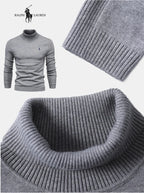 Elegant Men's Turtleneck Sweater