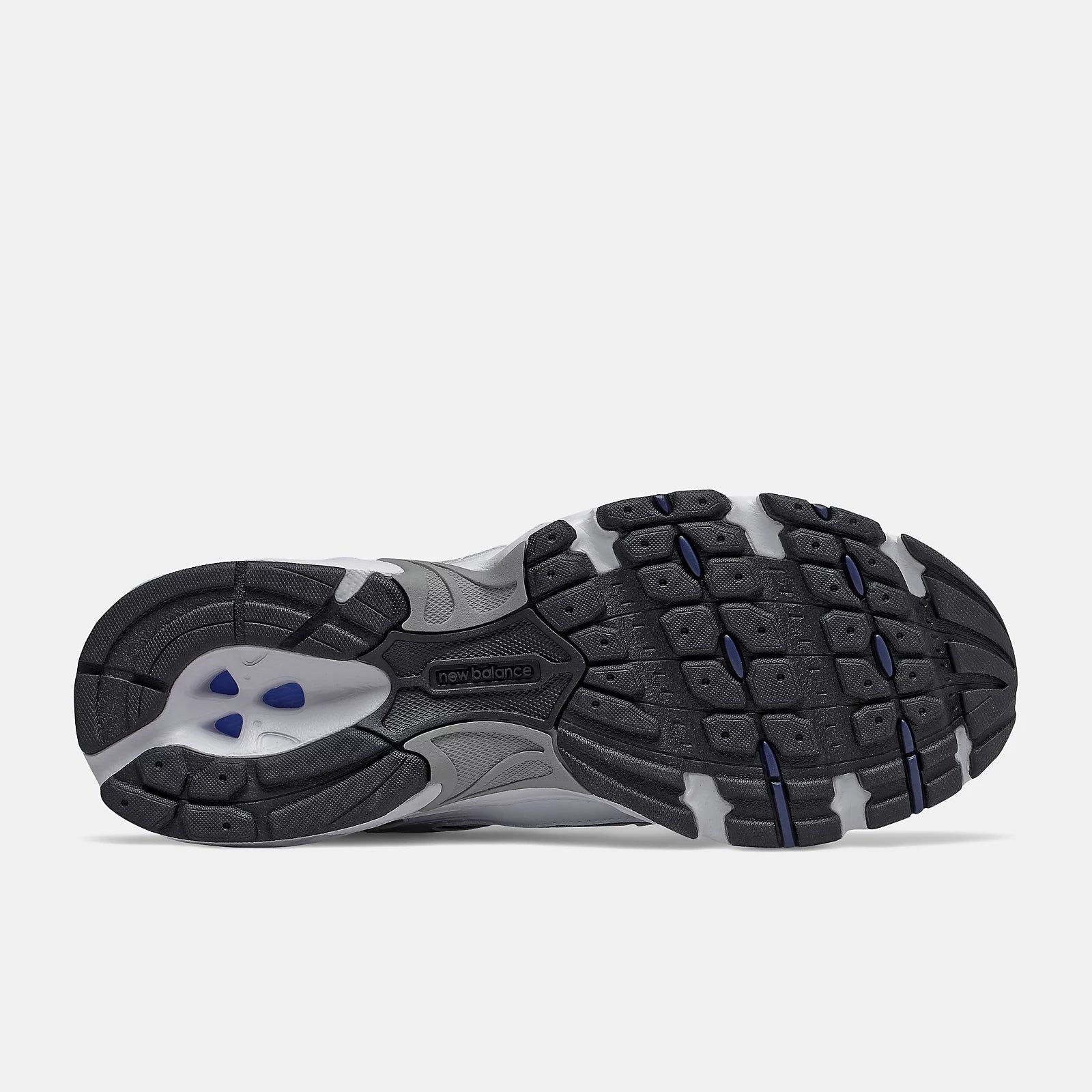 NB 530 - WHITE with NATURAL INDIGO