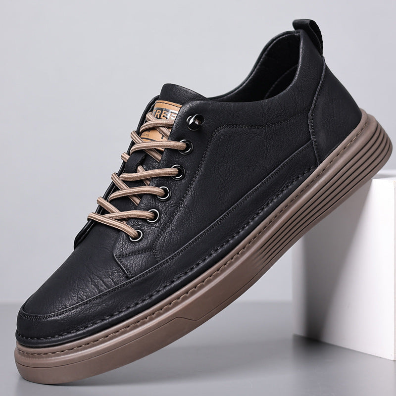 Flaireve - Men's Casual Leather Sneakers