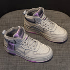 High-Top Sneakers Thick-Soled