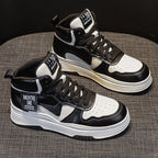High-Top Sneakers Thick-Soled