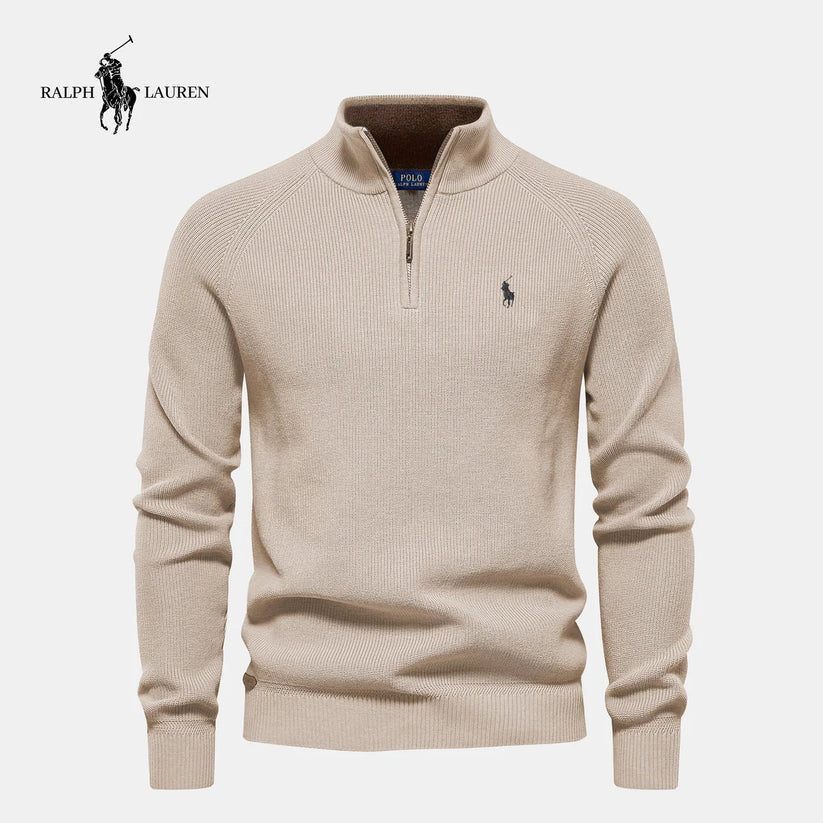 RL® Men’s Half-Zip Knit Sweater