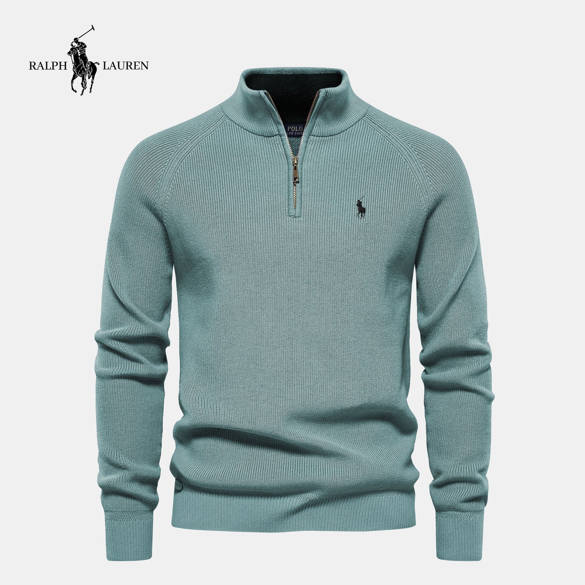 RL® Men’s Half-Zip Knit Sweater