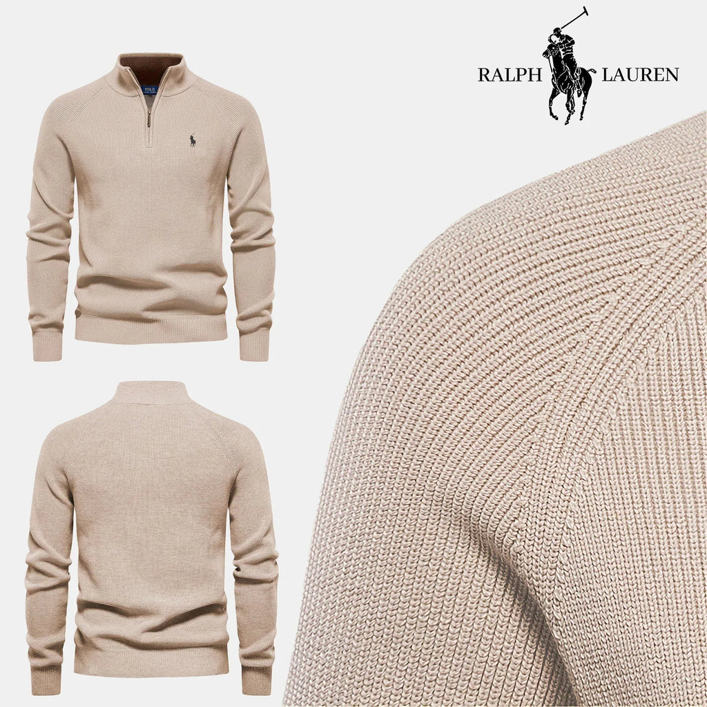 RL® Men’s Half-Zip Knit Sweater