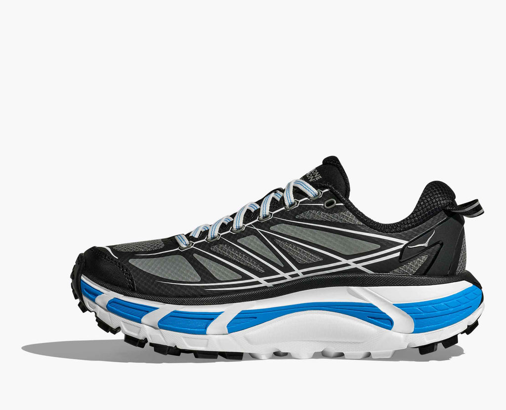 HK® Mafate Speed – Black & White Trail Runners